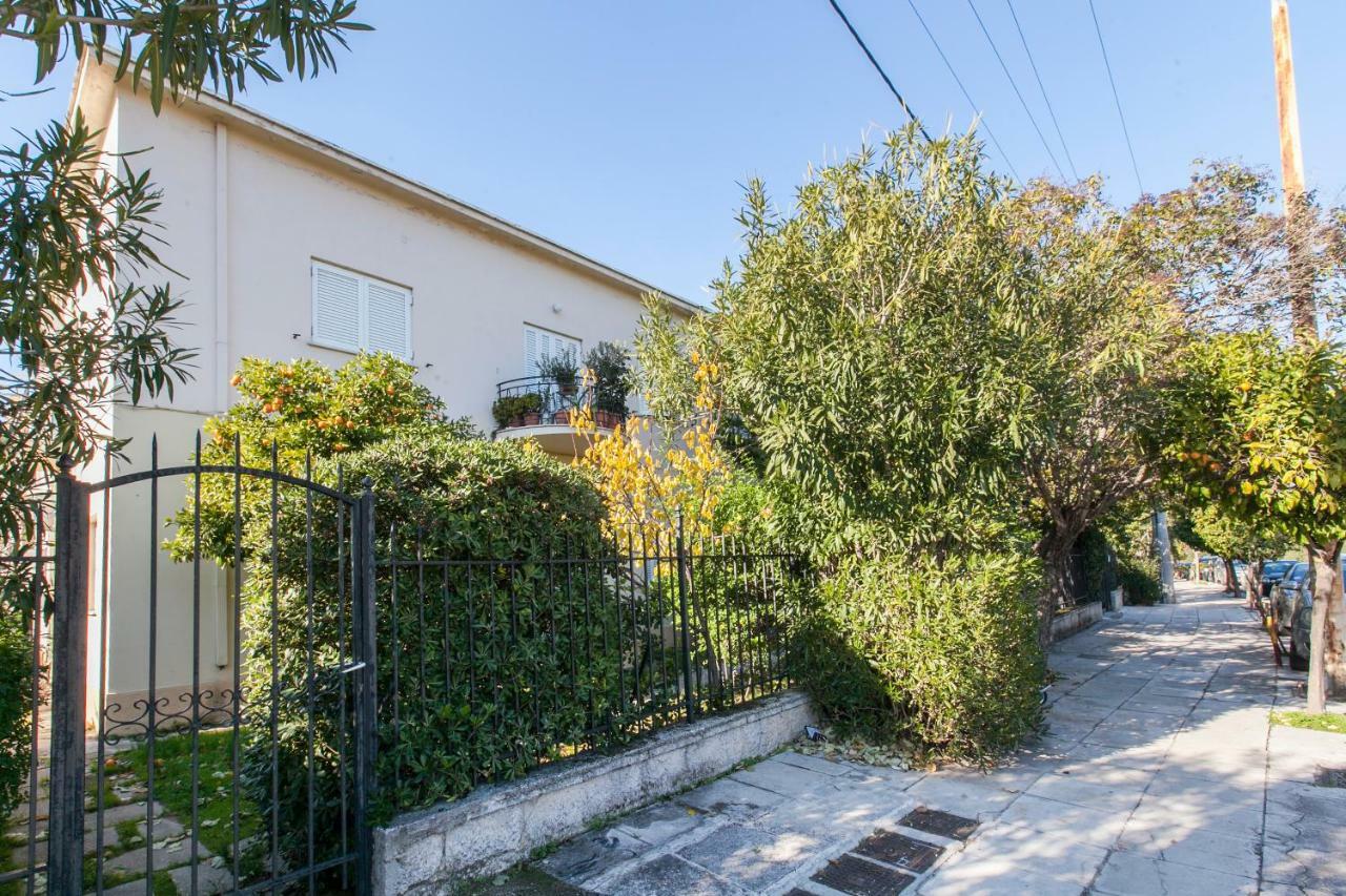 Trendy Minimal Flat In Posh Athens Leilighet Eksteriør bilde